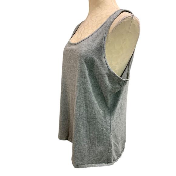 Size 2XL Duluth Trading Co Womens Gray Tank Top Shirt - Picture 3 of 6
